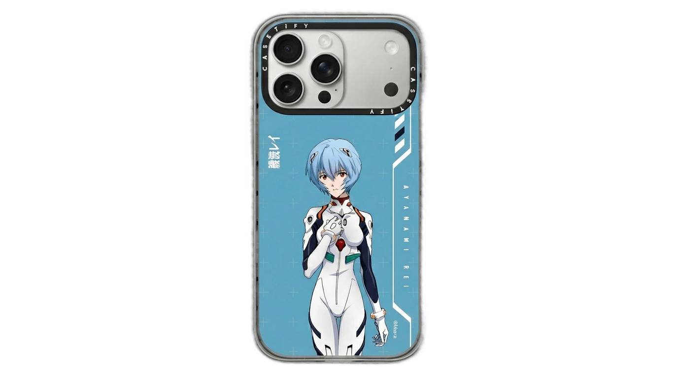 EVANGELION × CASETiFY limited phone case — Rei Ayanami artwork